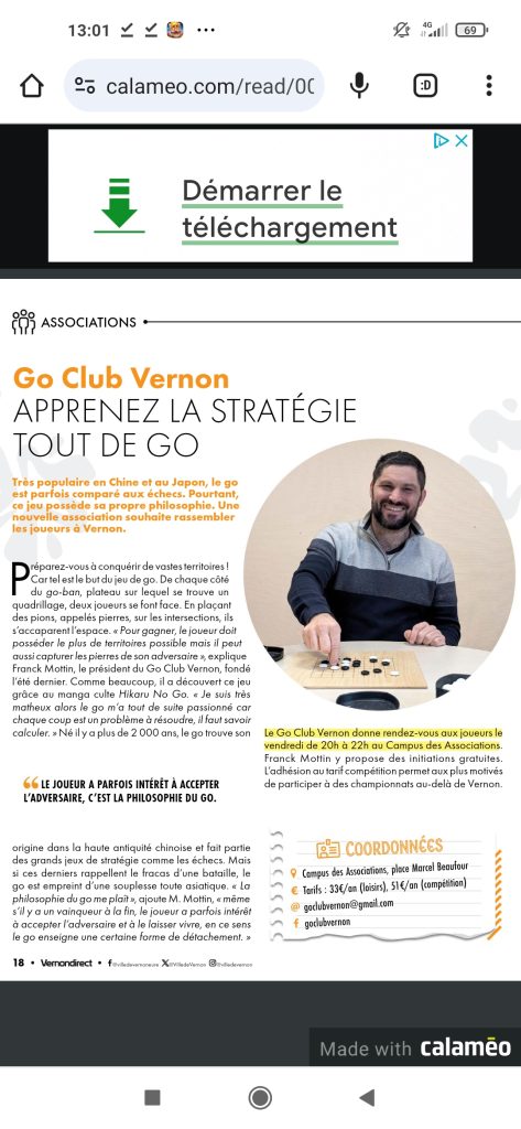 article club de go